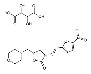呋喃他酮(+)-酒石酸盐结构式