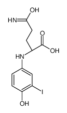gamma-glutaminyl-4-hydroxy-3-iodobenzene结构式