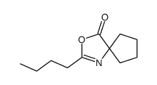 3-Oxa-1-azaspiro[4.4]non-1-en-4-one,2-butyl-(8CI)结构式