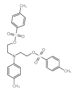 Ethanol,2,2'-[(4-methylphenyl)imino]bis-, bis(4-methylbenzenesulfonate) (ester) (9CI)结构式
