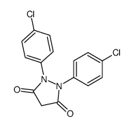 1,2-bis(4-chlorophenyl)pyrazolidine-3,5-dione结构式