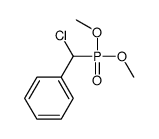 [chloro(dimethoxyphosphoryl)methyl]benzene结构式