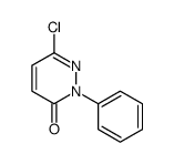 6-氯-2-苯基哒嗪-3(2H)-酮结构式