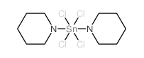 Tin,tetrachlorobis(pyridine)- Structure