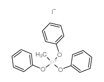 methyltriphenoxyphosphonium iodide Structure