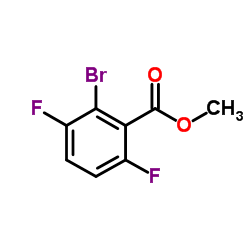 Methyl 2-bromo-3,6-difluorobenzoate Structure