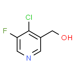 (4-Chloro-5-fluoropyridin-3-yl)methano结构式