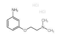 3-(2-(二甲基氨基)乙氧基)苯胺结构式