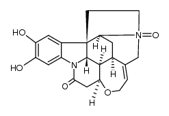 2,3-dihydroxy-19α-oxy-strychnidin-10-one Structure