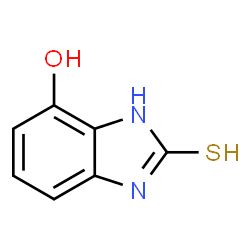 2H-Benzimidazole-2-thione,1,3-dihydro-4-hydroxy-(9CI) structure