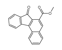 7-oxo-7H-benzo[c]fluorene-6-carboxylic acid methyl ester Structure