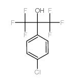 4-氯-(2-羟基六氟异丙基)苯结构式