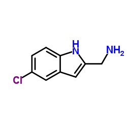 (5-chloro-1H-indol-2-yl)methylamine picture