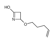 2-Azetidinone,4-(4-pentenyloxy)-(9CI) picture