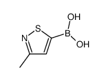 3-甲基异噻唑-5-基硼酸结构式