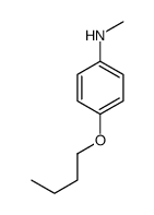 4-butoxy-N-methylaniline Structure