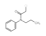 Acetamide,2-chloro-N-phenyl-N-propyl- Structure