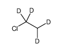 氯乙烷-1,1,2,2-D4结构式