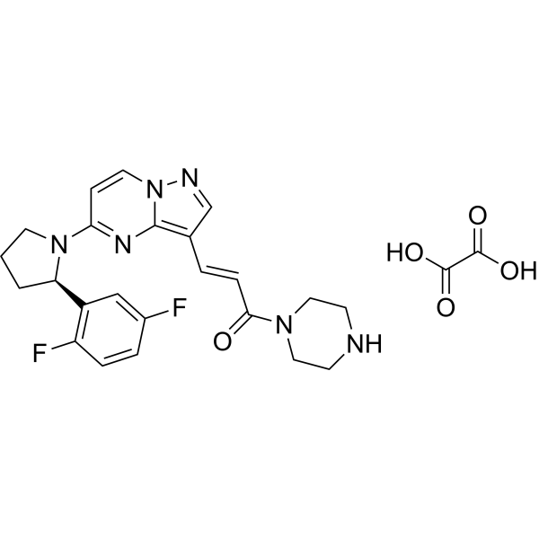 Boditrectinib oxalate结构式