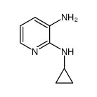 N2-环丙基吡啶-2,3-二胺结构式