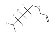 Allyl 2,2,3,3,4,4,5,5-octafluoropentyl ether Structure