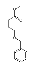 4-(Phenylmethoxy)butyric acid methyl ester结构式