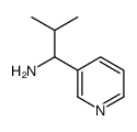 1-(3-吡啶基)-2-甲基-1-丙胺结构式