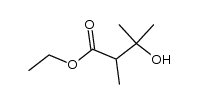 ethyl α,β-dimethyl-β-hydroxybutyrate结构式