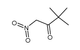 α-nitromethyl tert-butyl ketone结构式