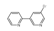 5-溴-2,3'-联吡啶结构式