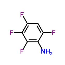 2,3,4,6-四氟苯胺结构式