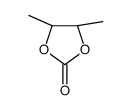 (4S)-4β,5β-Dimethyl-1,3-dioxolane-2-one结构式
