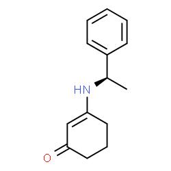 (R)-3-((1-phenylethyl)amino)cyclohex-2-enone Structure