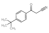 4-叔丁基苯甲酰乙腈结构式