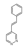 Pyridazine,4-(2-phenylethenyl)- structure