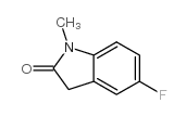 1-甲基-5-氟氧化吲哚结构式
