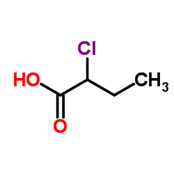 2-chlorobutanoic acid Structure