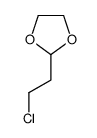 2-(2-chloroethyl)-1,3-dioxolane structure