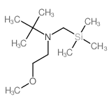 N-(Methoxymethyl)-2-methyl-N-[(trimethylsilyl)methyl]-2-propanamine Structure