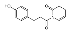 1-[3-(4-hydroxyphenyl)propanoyl]-3,4-dihydropyridin-2-one Structure