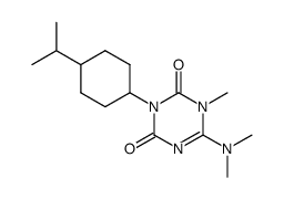 6-dimethylamino-3-(4-isopropyl-cyclohexyl)-1-methyl-1H-[1,3,5]triazine-2,4-dione Structure