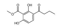 methyl 3-butyryl-2,6-dihydroxybenzoate结构式