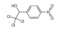 BENZENEMETHANOL, 4-NITRO-.ALPHA.-(TRICHLOROMETHYL)-结构式