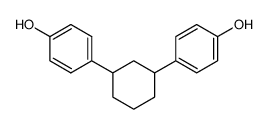 1,3-bis(4-hydroxyphenyl)cyclohexane Structure