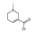 3-Pyridinecarbonyl chloride, 1,2,5,6-tetrahydro-1-methyl- (9CI) Structure