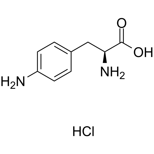 4-氨基-L-苯丙氨酸盐酸盐图片