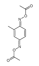 methyl-[1,4]benzoquinone-bis-(O-acetyl oxime )结构式