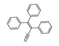 Benzeneacetonitrile, a-(diphenylmethylene)- Structure