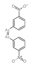 (3-nitrophenyl)-(3-nitrophenyl)arsanylidene-arsane Structure