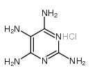 2,4,5,6-嘧啶四胺盐酸盐结构式